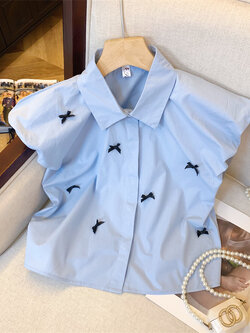 เสื้อเชิ้ตผู้หญิงใส่ทํางาน 390 บาทต่อชิ้น ฟรีค่าจัดส่ง