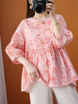 เสื้อลินิน แบบเสื้อสวยๆ เสื้อผ้าฝ้ายลินิน เสื้อเชิ้ตผ้าลินิน BY LININ