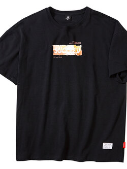 เสื้อยืดผู้ชายอ้วน S-5XL(อกเสื้อ39-51นิ้ว)