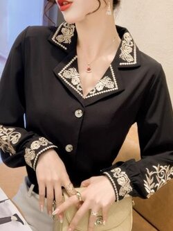 เสื้อสีดำสุภาพ เรียบหรู ดูดี เหมาะกับทุกโอกาส | เสื้อผู้หญิงสุภาพ