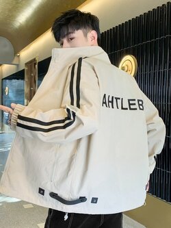 เสื้อแจ็คเก็ตเบสบอล เสื้อคลุม เสื้อแขนยาวสไตล์เกาหลี