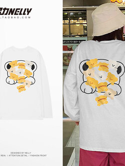 เสื้อยืดคอกลม ผู้ชาย เสื้อยืดผู้ชายเกาหลี เสื้อยืดเกาหลี แบรนด์ NELLY