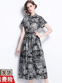 ชุดเดรสเรียบหรูดูแพง เดรสแบรนด์ DG Boutique