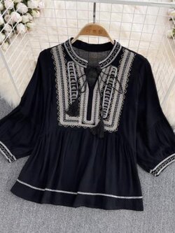 เสื้อสีดำสุภาพ เรียบหรู ดูดี เหมาะกับทุกโอกาส | เสื้อผู้หญิงสุภาพ