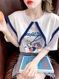 เสื้อยืดวัยรุ่น ลายน่ารัก