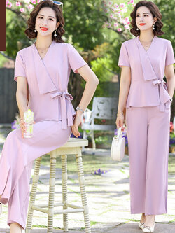 เสื้อผ้าคุณแม่วัย 60 เสื้อคนแก่ผู้หญิงวัย60