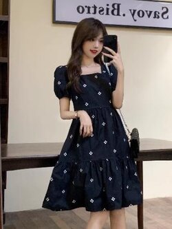 เดรสสีดำสุภาพ เรียบหรู ดูดี เหมาะกับทุกโอกาส | เดรสผู้หญิงแฟชั่นสุภาพ