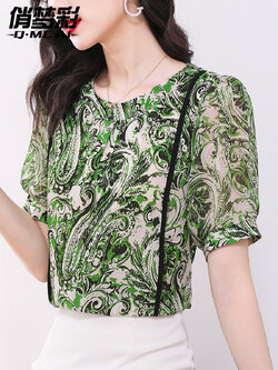 เสื้อชีฟอง เสื้อแฟชั่นสุภาพสตรีวัยผู้ใหญ่ มีไซต์ อก34นิ้ว-43นิ้ว