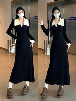 เดรสสาวอวบ มีไซส์ L-4XLอกเสื้อ 38-47 นิ้ว ใส่ได้ทั้งสาวหุ่นดีน่ารักจนถึงสาวอวบพลัสไซส์ จัดส่งฟรี! ทักแชทสั่งซื้อ