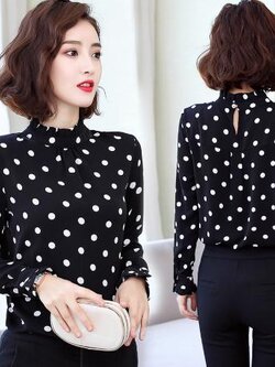 เสื้อสีดำสุภาพ เรียบหรู ดูดี เหมาะกับทุกโอกาส | เสื้อผู้หญิงสุภาพ