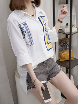 เสื้อยืดทีเชิ้ตผ้าคอตตอน L-4XL เสื้อยืดทีเชิ้ตสาวอวบ เสื้อยืดทีเชิ้ตสาวอ้วน เสื้อยืดทีเชิ้ตสาวพลัสไซส์ BY Uppercase Beauty