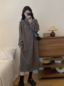 เดรสสาวอวบ มีไซส์ L-4XLอกเสื้อ 38-47 นิ้ว ใส่ได้ทั้งสาวหุ่นดีน่ารักจนถึงสาวอวบพลัสไซส์ จัดส่งฟรี! ทักแชทสั่งซื้อ