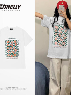 เสื้อยืดคอกลม ผู้ชาย เสื้อยืดผู้ชายเกาหลี เสื้อยืดเกาหลี แบรนด์ NELLY