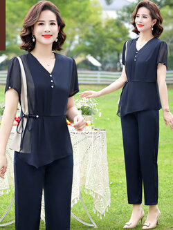 เสื้อผ้าคุณแม่วัย 60 เสื้อคนแก่ผู้หญิงวัย60