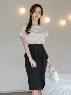 ชุดเดรสแฟชั่น เดรสเกาหลี BY Shacos Brand