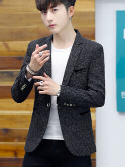 สูท Blazers ผู้ชาย เสื้อคลุมสไตล์สูท สำหรับผู้ชาย
