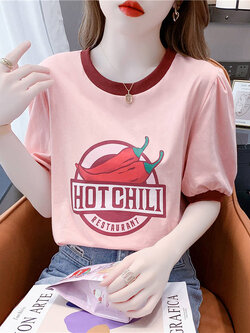 เสื้อยืดวัยรุ่นน่ารักๆ เสื้อวัยรุ่นแขนสั้น เสื้อผ้าวัยรุ่นเกาหลี แบรนด์ Wiyike