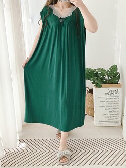 ชุดนอนสาวอวบ ชุดนอนคนอ้วนน่ารัก