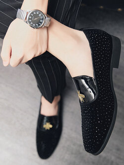 รองเท้าหนังผู้ชาย มีไซส์39-44 รองเท้าโลฟเฟอร์ชาย Slip-On Shoes