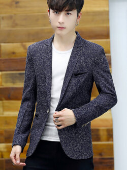 สูท Blazers ผู้ชาย เสื้อคลุมสไตล์สูท สำหรับผู้ชาย