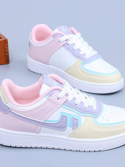 รองเท้าผ้าใบเด็ก รองเท้ากีฬาเด็ก รองเท้าผ้าใบเด็กแนวสปอร์ท