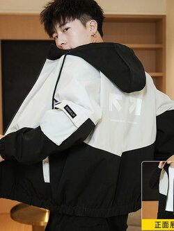 เสื้อแจ็คเก็ตเบสบอล เสื้อคลุม เสื้อแขนยาวสไตล์เกาหลี