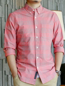 เสื้อเชิ้ตทํางานผู้ชาย แขนยาว