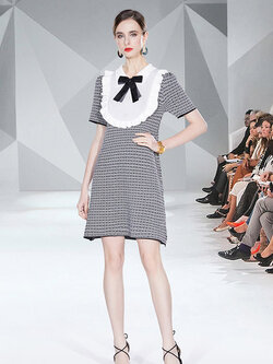 ชุดเดรสเรียบหรูดูแพง เดรสแบรนด์ DG Boutique