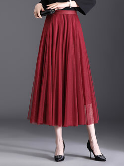 กระโปรงยาว กระโปรงยาวทรงเอ กระโปรงทำงาน