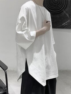 เสื้อยืดผู้ชายอ้วน M-5XL