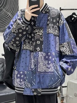 เสื้อแจ็คเก็ตเบสบอล เสื้อคลุม เสื้อแขนยาวสไตล์เกาหลี