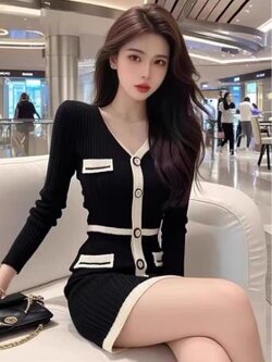 เดรสสีดำสุภาพ