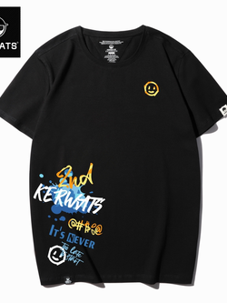 เสื้อยืดผู้ชายอ้วน S-6XL น้ำหนักผู้สวม 50-135 กิโลกรัม