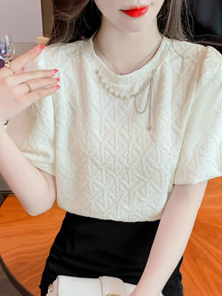 เสื้อผ้าวัยรุ่นเกาหลี เสื้อยืดวัยรุ่นผู้หญิง มีขนาด S M L XL