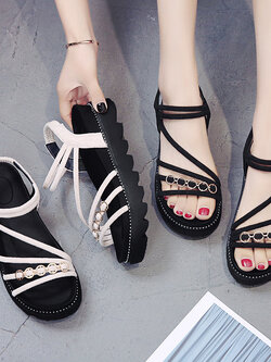 รองเท้าแตะผู้หญิง รองเท้าแตะรัดส้นผู้หญิง