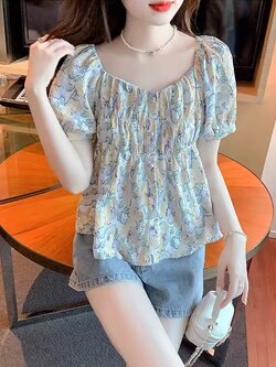 เสื้อเชิ้ตผู้หญิงใส่ทํางาน 390 บาทต่อชิ้น ฟรีค่าจัดส่ง