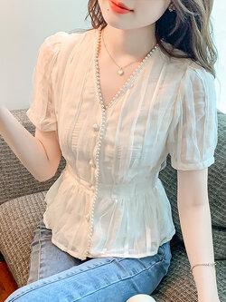 เสื้อเชิ้ตแขนยาววัยรุ่น ลายสวยๆ แบรนด์ YIL AN