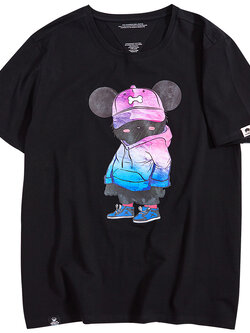 เสื้อยืดผู้ชายอ้วน S-5XL(อกเสื้อ39-51นิ้ว)