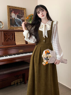 เดรสสาวอวบ มีไซส์ L-4XLอกเสื้อ 38-47 นิ้ว ใส่ได้ทั้งสาวหุ่นดีน่ารักจนถึงสาวอวบพลัสไซส์ จัดส่งฟรี! ทักแชทสั่งซื้อ