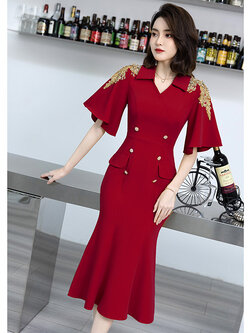 ชุดราตรี ชุดราตรีสวยหรู แบบ ทันสมัย Evening dress