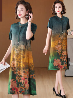 เสื้อผ้าคุณแม่วัย 60 เสื้อคนแก่ผู้หญิงวัย60