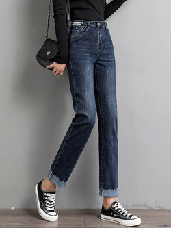 กางเกงยีนส์ กางเกงยีนส์ผู้หญิง กางเกงยีนส์แฟชั่น