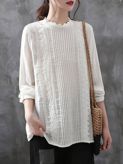 เสื้อเชิ้ตผ้าฝ้ายลินิน ขายเสื้อเชิ้ต ผ้าลินิน เสื้อเชิ้ตผ้าฝ้ายผู้หญิง