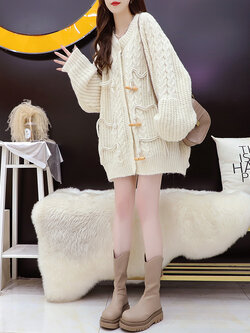 เสื้อไหมพรม เสื้อไหมพรมแขนยาว 38-44 นิ้ว ฟรีไซส์