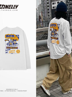 เสื้อยืดคอกลม ผู้ชาย เสื้อยืดผู้ชายเกาหลี เสื้อยืดเกาหลี แบรนด์ NELLY