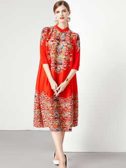 ชุดเดรสยาวสวยๆ ชุดเดรสยาวใส่สบาย ใส่ทำงาน