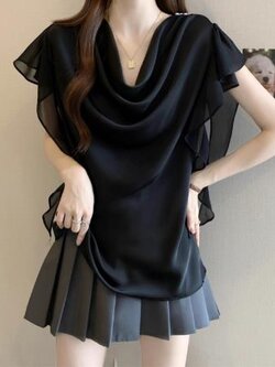 เสื้อสีดำสุภาพ เรียบหรู ดูดี เหมาะกับทุกโอกาส | เสื้อผู้หญิงสุภาพ