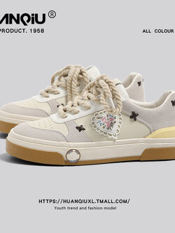 รองเท้าผ้าใบ ผู้หญิง รองเท้าแฟชั่นสำหรับผู้หญิง รองเท้าแฟชั่น รองเท้าผู้หญิง แบรนด์ HUANQIU SINCE 1958