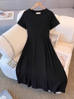 เดรสสีดำสุภาพ เรียบหรู ดูดี เหมาะกับทุกโอกาส | เดรสผู้หญิงแฟชั่นสุภาพ