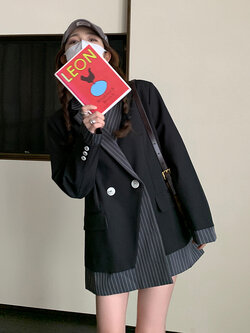 เสื้อโค้ท เสื้อโค้ทกันหนาว เสื้อโค้ทใส่เที่ยวต่างประเทศ ยี่ห้อ: Qianziqian